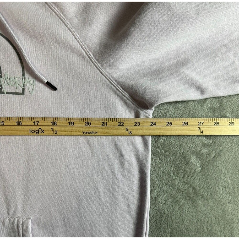 The North Face Pullover Hoodie XL Lavender Athleisure Gorpcore Cozy Soft Girl - Picture 10 of 11